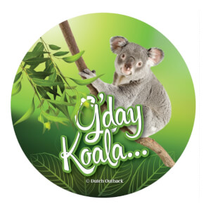 G'day Koala® - Sticker - 10 stuks